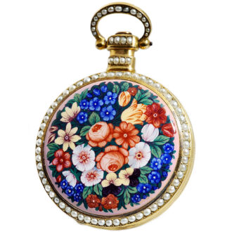 Swiss gilt duplex pocket watch for Chinese market Circa 1850