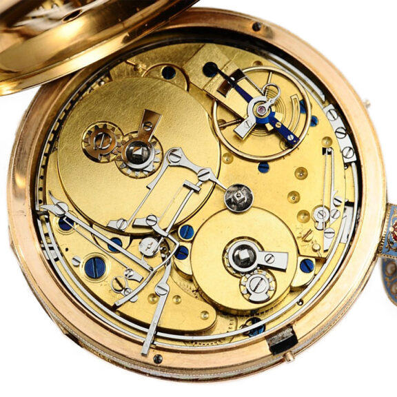 Swiss exquisite repeating musical pocket watch Circa 1820 Swiss exquisite repeating musical pocket watch Circa 1820