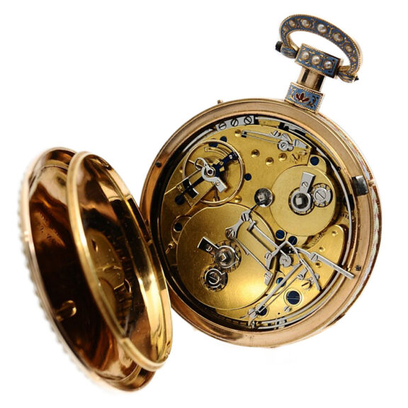 Swiss exquisite repeating musical pocket watch Circa 1820 Swiss exquisite repeating musical pocket watch Circa 1820