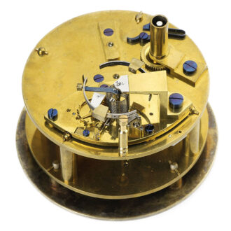 Swiss marine chronometer watch in mahogany box Circa 1828 Swiss marine chronometer watch in mahogany box Circa 1828