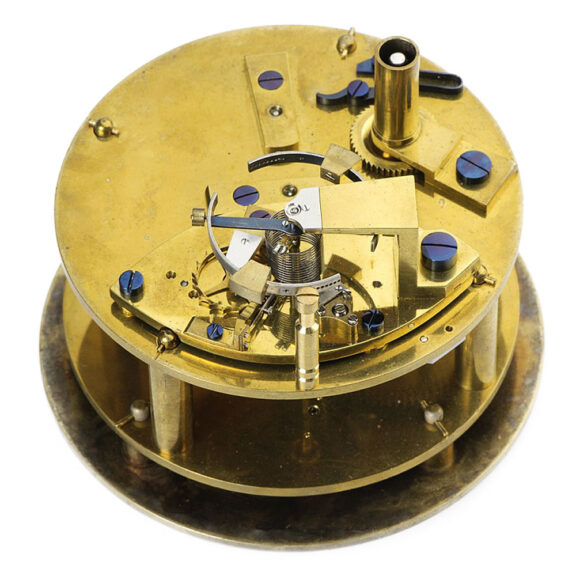 Swiss marine chronometer watch in mahogany box Circa 1828 Swiss marine chronometer watch in mahogany box Circa 1828