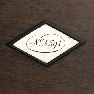 Swiss marine chronometer watch in mahogany box Circa 1828 Swiss marine chronometer watch in mahogany box Circa 1828