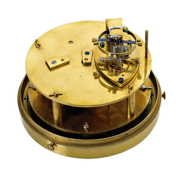 French large ship's chronometer in mahogany box Circa 1829 French large ship's chronometer in mahogany box Circa 1829