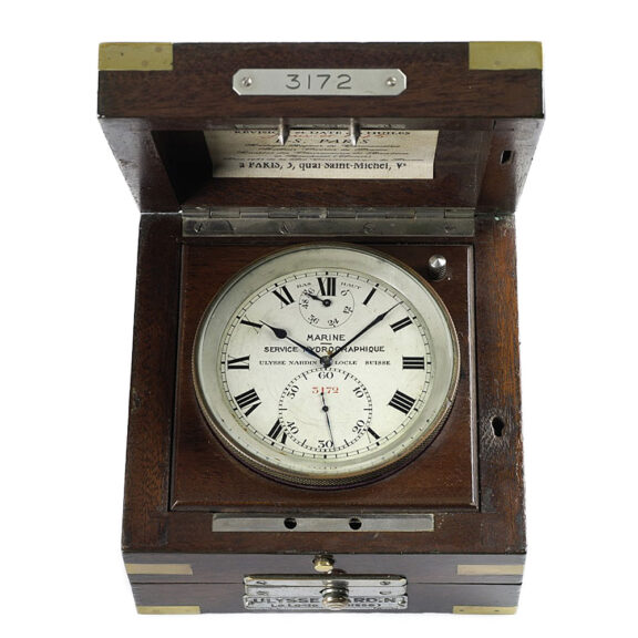 Swiss deck chronometer with 56-hour power reserve Circa 1937 Swiss deck chronometer with 56-hour power reserve Circa 1937