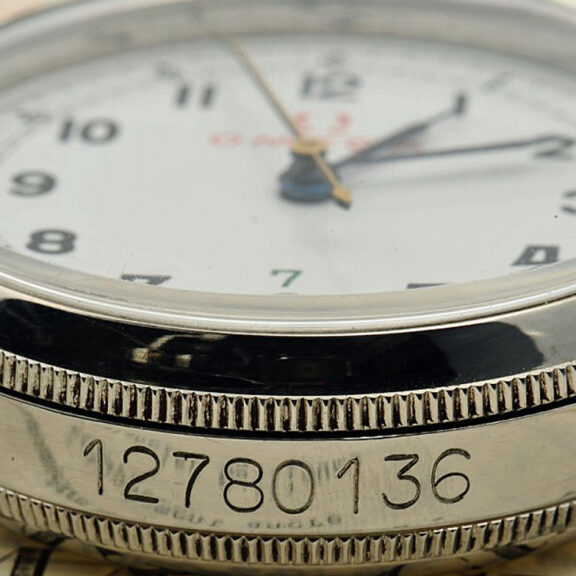 Rare Swiss deck watch with split-seconds chronograph Circa 1952 Rare Swiss deck watch with split-seconds chronograph Circa 1952