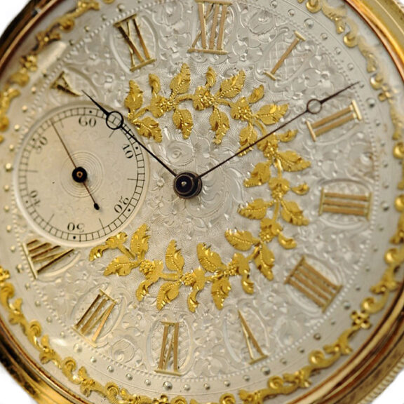 Swiss exceptionally gold watch for Chinese market Circa 1870 Swiss exceptionally gold watch for Chinese market Circa 1870