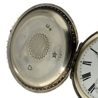 Swiss silver enamel watch for the Chinese market Circa 1895
