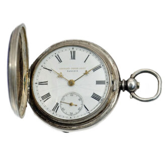 Swiss silver enamel watch for the Chinese market Circa 1895