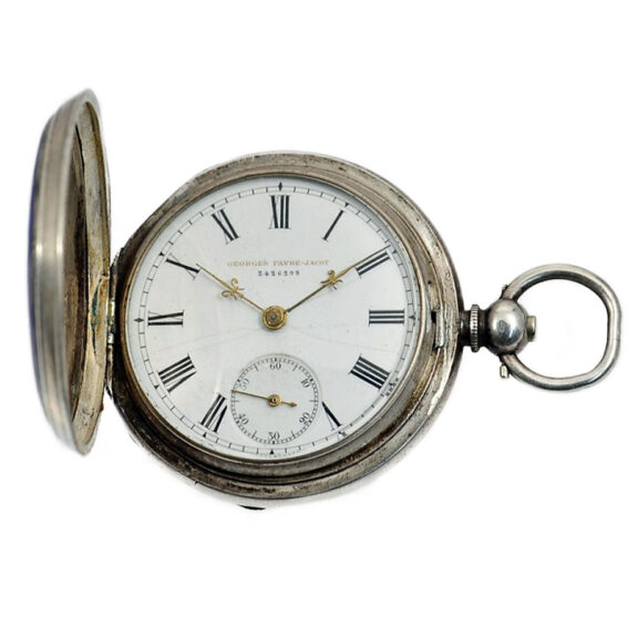 Swiss silver enamel watch for the Chinese market Circa 1895 Swiss silver enamel watch for the Chinese market Circa 1895