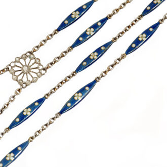 Swiss thin diamond-set gold/platinum pendant watch Circa 1910