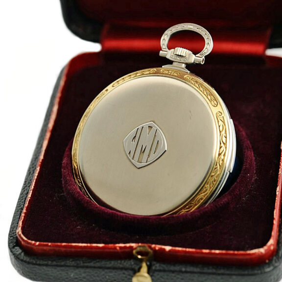 Swiss Art Deco minute repeating pocket watch Circa 1910 Swiss Art Deco minute repeating pocket watch Circa 1910