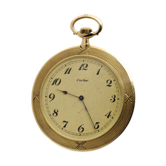 Swiss exquisite thin gold enamel pocket watch Circa 1910 Swiss exquisite thin gold enamel pocket watch Circa 1910