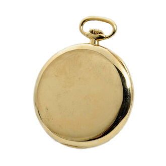 Swiss indirect centre seconds Geneva pocket watch Circa 1945