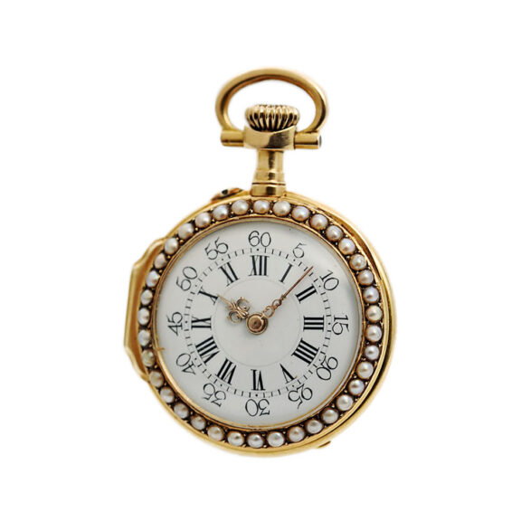 Swiss decorative miniature pendant watch Circa 1893 Swiss decorative miniature pendant watch Circa 1893