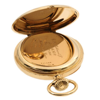 Swiss fine and rare five-minute repeating pocket watch Circa 1887