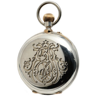 Swiss silver open faced gentleman's pocket watch Circa 1905. Swiss silver open faced gentleman's pocket watch Circa 1905.