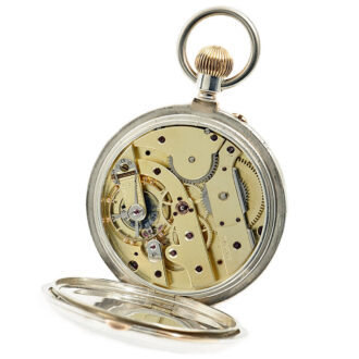 Swiss silver open faced gentleman's pocket watch Circa 1905. Swiss silver open faced gentleman's pocket watch Circa 1905.