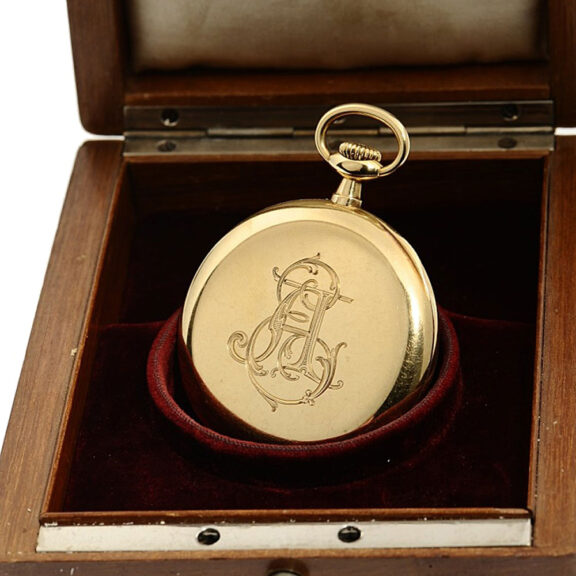 Swiss 18K gold watch with Patek Philippe certificate, Circa 1914 Swiss 18K gold watch with Patek Philippe certificate, Circa 1914