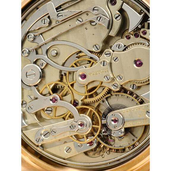 Large Swiss repeating pocket watch with chronograph Circa 1882 Large Swiss repeating pocket watch with chronograph Circa 1882