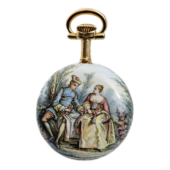 Exceptionally rare Swiss cabriolet triple-cased watch Circa 1885 Exceptionally rare Swiss cabriolet triple-cased watch Circa 1885