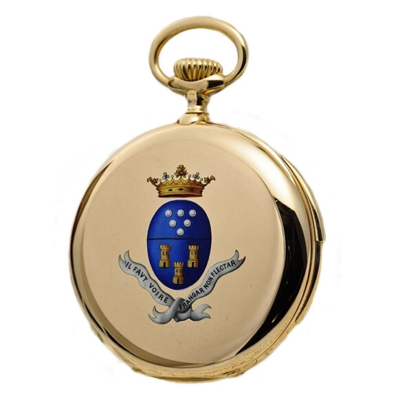 Swiss very fine and rare quarter repeating pocket watch Circa 1905 Swiss very fine and rare quarter repeating pocket watch Circa 1905