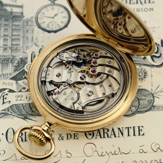 Swiss very fine and rare quarter repeating pocket watch Circa 1905