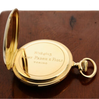 Swiss very fine and rare quarter repeating pocket watch Circa 1905
