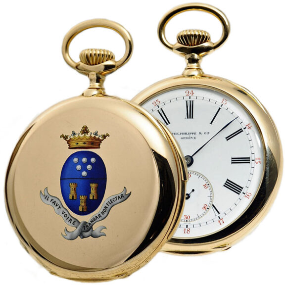 Swiss very fine and rare quarter repeating pocket watch Circa 1905