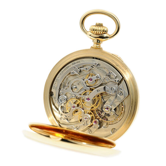 Large Swiss lever chronograph with 30 minute counter Circa 1906 Large Swiss lever chronograph with 30 minute counter Circa 1906