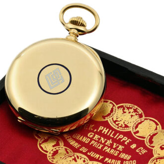 Large Swiss lever chronograph with 30 minute counter Circa 1906