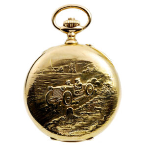 Rare Swiss chronograph with 30 minute counter Circa 1910