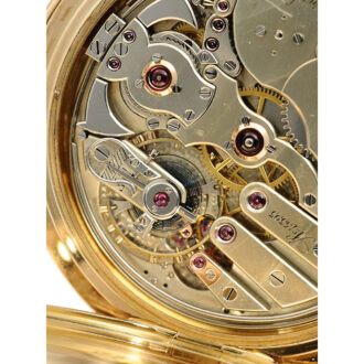 Danish rose gold minute repeating pocket watch Circa 1904 Danish rose gold minute repeating pocket watch Circa 1904
