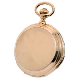 Swiss gold repeater with concealed erotic automaton Circa 1890