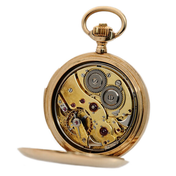 Swiss minute repeating hunting cased pocket watch Circa 1880 Swiss minute repeating hunting cased pocket watch Circa 1880