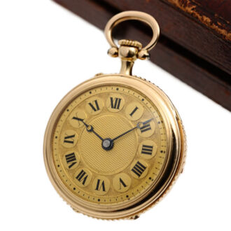 French miniature minute repeating pendant watch Circa 1898