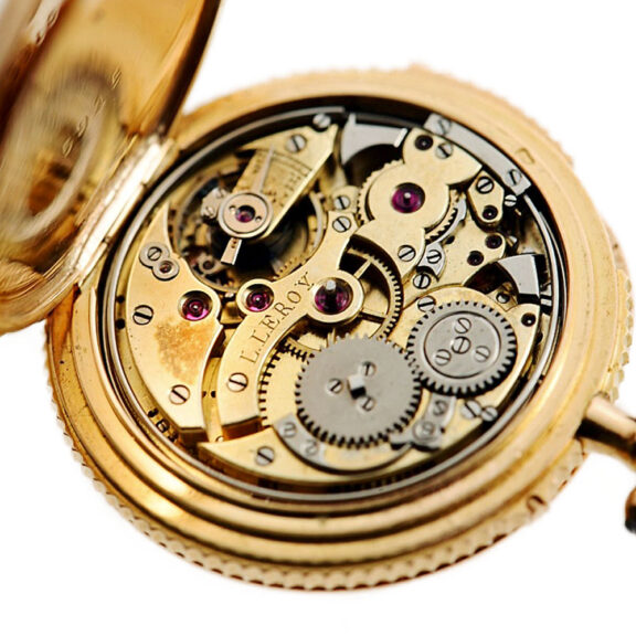 French miniature minute repeating pendant watch Circa 1898 French miniature minute repeating pendant watch Circa 1898