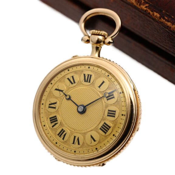 French miniature minute repeating pendant watch Circa 1898 French miniature minute repeating pendant watch Circa 1898