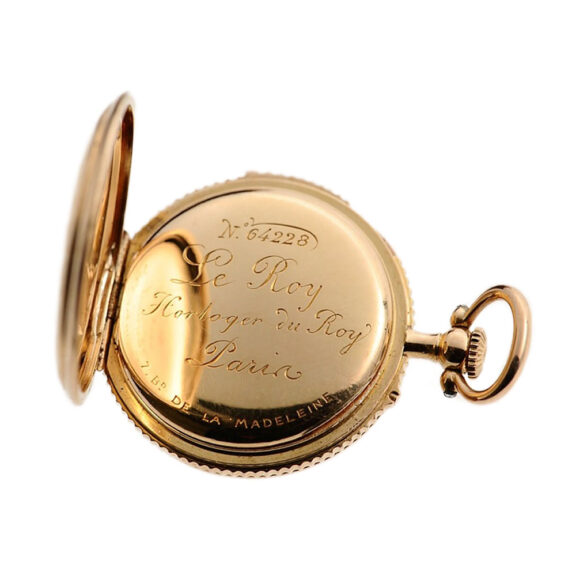 French miniature minute repeating pendant watch Circa 1898 French miniature minute repeating pendant watch Circa 1898