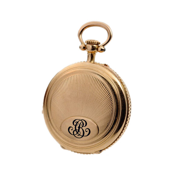 French miniature minute repeating pendant watch Circa 1898 French miniature minute repeating pendant watch Circa 1898