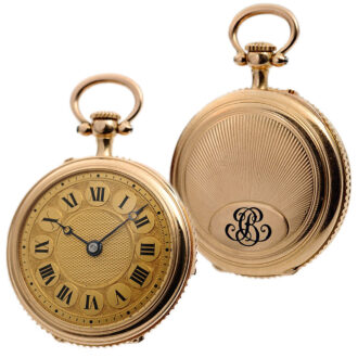 French miniature minute repeating pendant watch Circa 1898