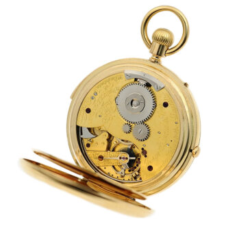 English repeater with chronograph and tachy scale Circa 1898