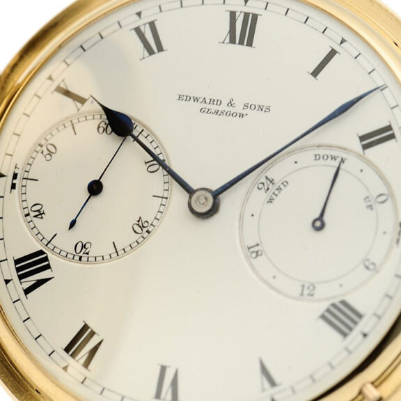 English/Scottish watch with power reserve indicator Circa 1907 English/Scottish watch with power reserve indicator Circa 1907
