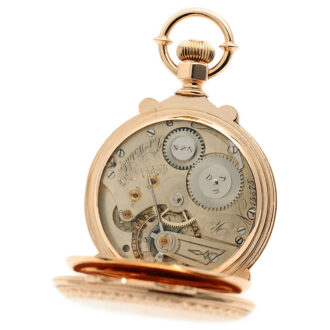 Rare Swiss pocket watch for the US American market Circa 1880