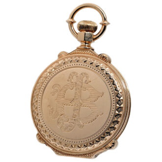 Rare Swiss pocket watch for the US American market Circa 1880