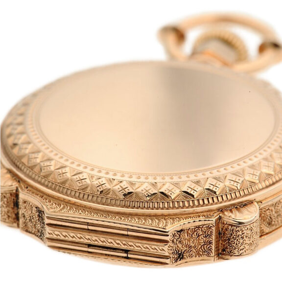 Rare Swiss pocket watch for the US American market Circa 1880 Rare Swiss pocket watch for the US American market Circa 1880