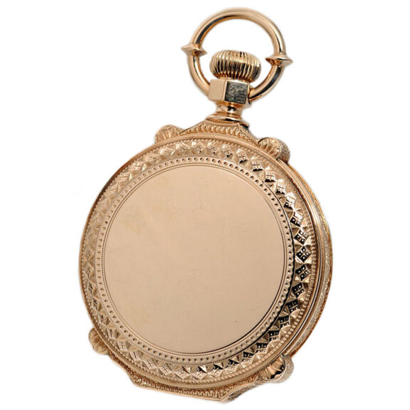Rare Swiss pocket watch for the US American market Circa 1880 Rare Swiss pocket watch for the US American market Circa 1880