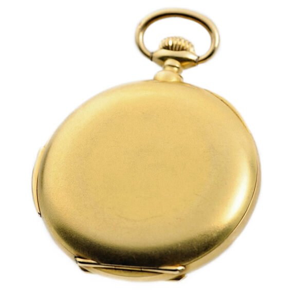 Swiss minute repeating hunting cased pocket watch Circa 1900 Swiss minute repeating hunting cased pocket watch Circa 1900