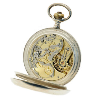 Rare Swiss chronograph with tachy scale Circa 1910