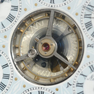 Extraordinary Swiss watch with world time indicator Circa 1886