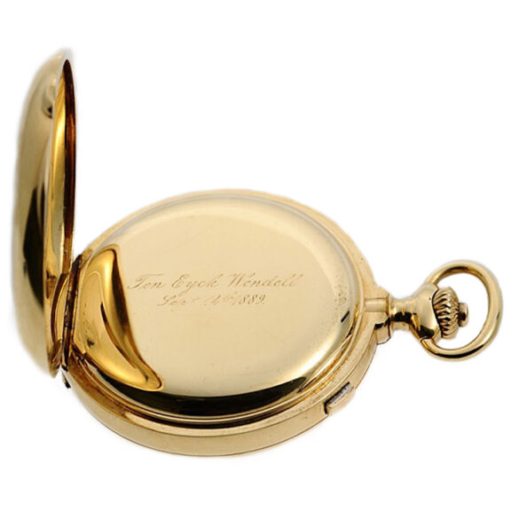 American minute repeating split-seconds chronograph Circa 1888 American minute repeating split-seconds chronograph Circa 1888